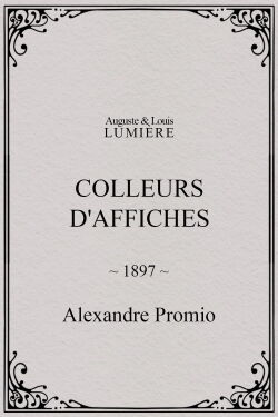 Colleurs d'affiches (1897)