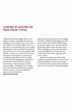 Comme si, comme ça (2019)