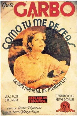 Como tú me deseas (1932)