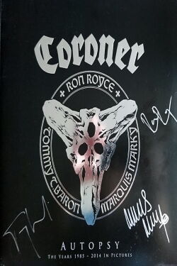 Coroner – Autopsy - The Years 1985 - 2014 In Pictures (2016)
