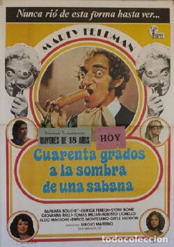 Cuarenta grados a la sombra de la sábana blanca (1976)