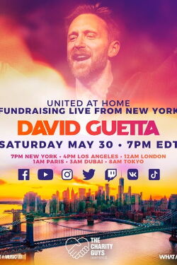 David Guetta | United at Home - Fundraising Live from NYC (2020)