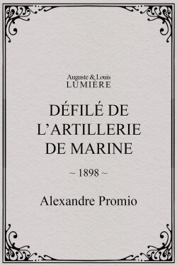 Défilé de l’artillerie de marine (1898)
