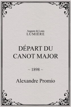Départ du canot major (1898)
