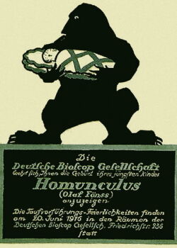 Die Liebestragödie des Homunculus (1916)