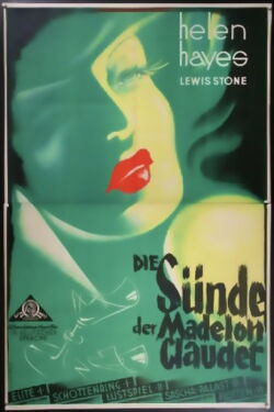 Die Sünde der Madelon Claudet (1931)