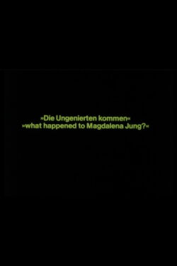 Die Ungenierten kommen - What happened to Magdalena Jung? (1983)