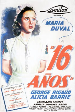 Dieciséis años (1943)