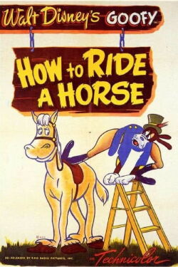 Dingo fait de l'équitation (1947)