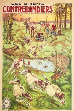 Dogs Used as Smugglers (1906)