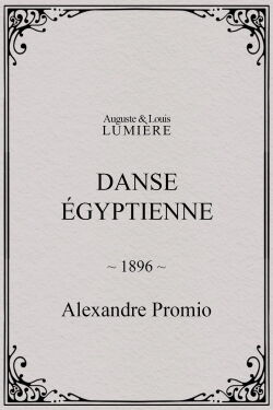 Egyptian Oriental Dance (1896)