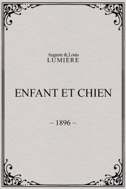 Enfant et chien (1896)