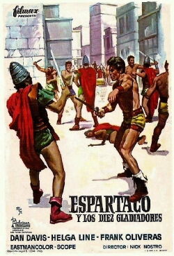 Espartaco y los diez gladiadores (1964)