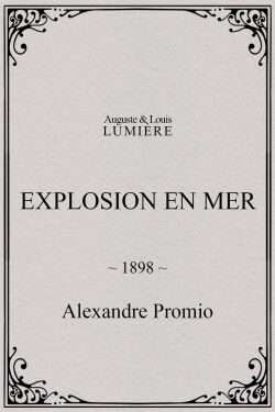 Explosion en mer (1898)