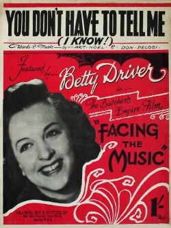 Facing the Music (1941)