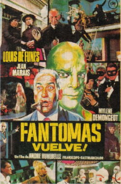 Fantomas vuelve (1965)
