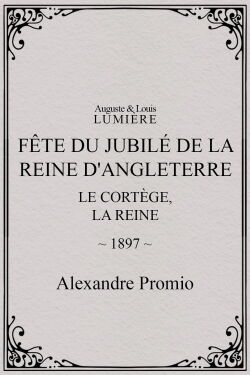 Fête du jubilé de la reine d'Angleterre : le cortège, la reine (1897)