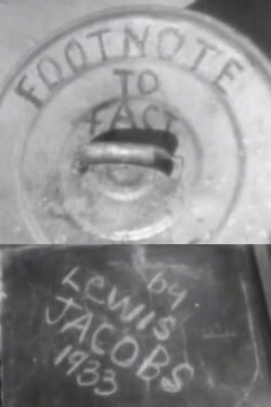 Footnote to Fact (1933)