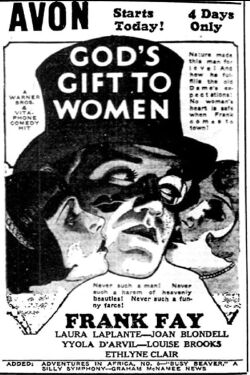 God's Gift to Women (1931)