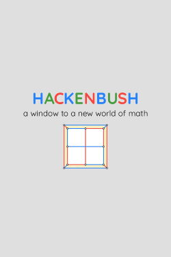 HACKENBUSH: a window to a new world of math (2021)