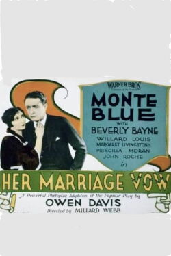 Her Marriage Vow (1924)