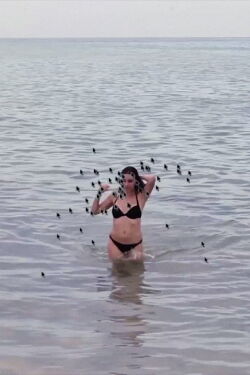Hot Beach Babe Aims to Please (2014)