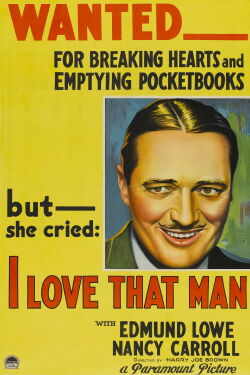 I Love That Man (1933)