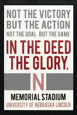 In the Deed the Glory: Memorial Stadium (2023)