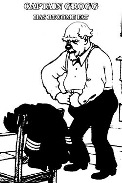 Kapten Grogg har blivit fet (1922)