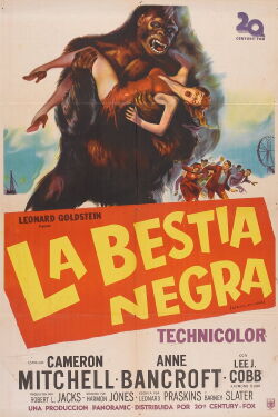 La bestia negra (El gorila asesino) (1954)