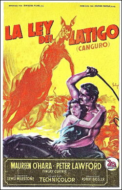 La ley del látigo (1952)
