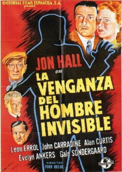 La venganza del hombre invisible (1944)