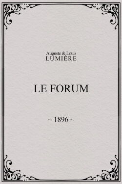 Le forum (1896)