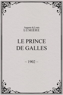 Le prince de Galles (1902)