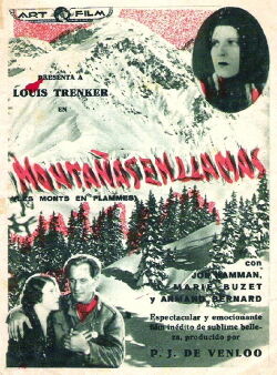 Les monts en flammes (1931)