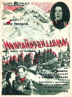 Les monts en flammes (1931)