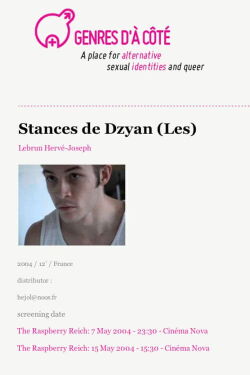 Les stances de Dzyan (2004)