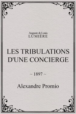 Les tribulations d'une concierge (1897)