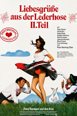 Liebesgrüße aus der Lederhose 2: Zwei Kumpel auf der Alm (1974)