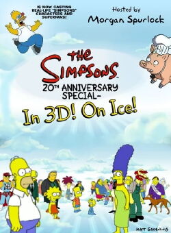 Los Simpson Especial 20 aniversario en 3D en el Hielo! (2010)