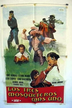 Los tres mosqueteros más uno (1973)