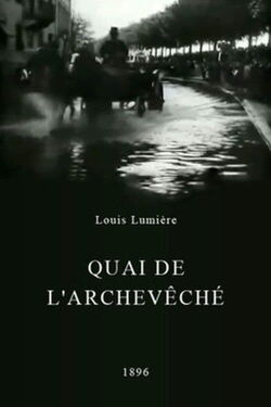 Lyon: Quai de l'Archevêché (1896)