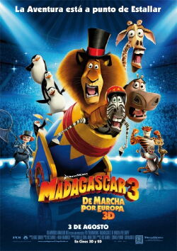 Madagascar 3: Los Fugitivos (2012)