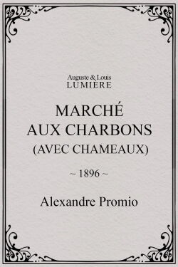 Marché aux charbons (avec chameaux) (1896)