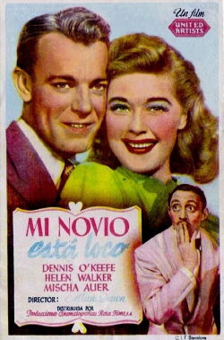 Mi novio está loco (1945)