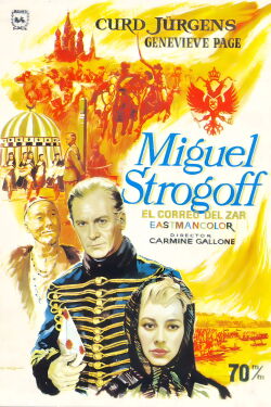 Miguel Strogoff, el Correo del Zar (1956)