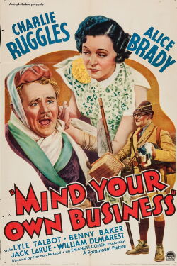 Mind Your Own Business (1936)