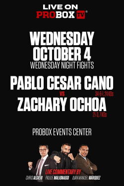 Pablo Cesar Cano vs. Zachary Ochoa (2023)
