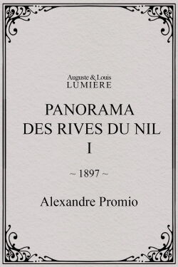 Panorama des rives du Nil, [I] (1897)