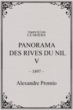 Panorama des rives du Nil, [V] (1897)